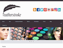 Tablet Screenshot of featherstroke.com